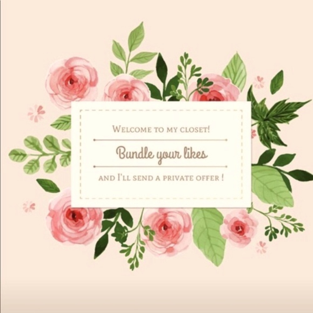 🎉🎊BUNDLE YOUR LIKES FOR PRIVATE DISCOUNT!!🎊🎉